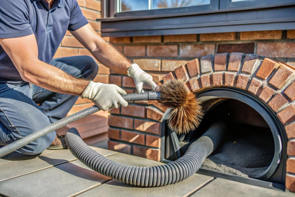 Limpeza de chaminés